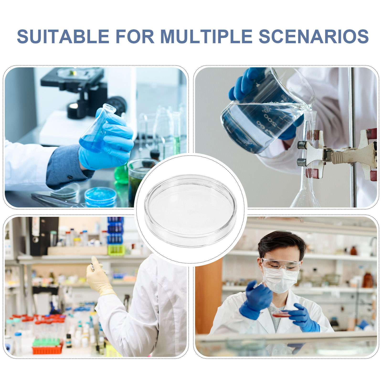Glass Petri Dish Laboratory Fl - Agar Tissue Culture のレビューと価格