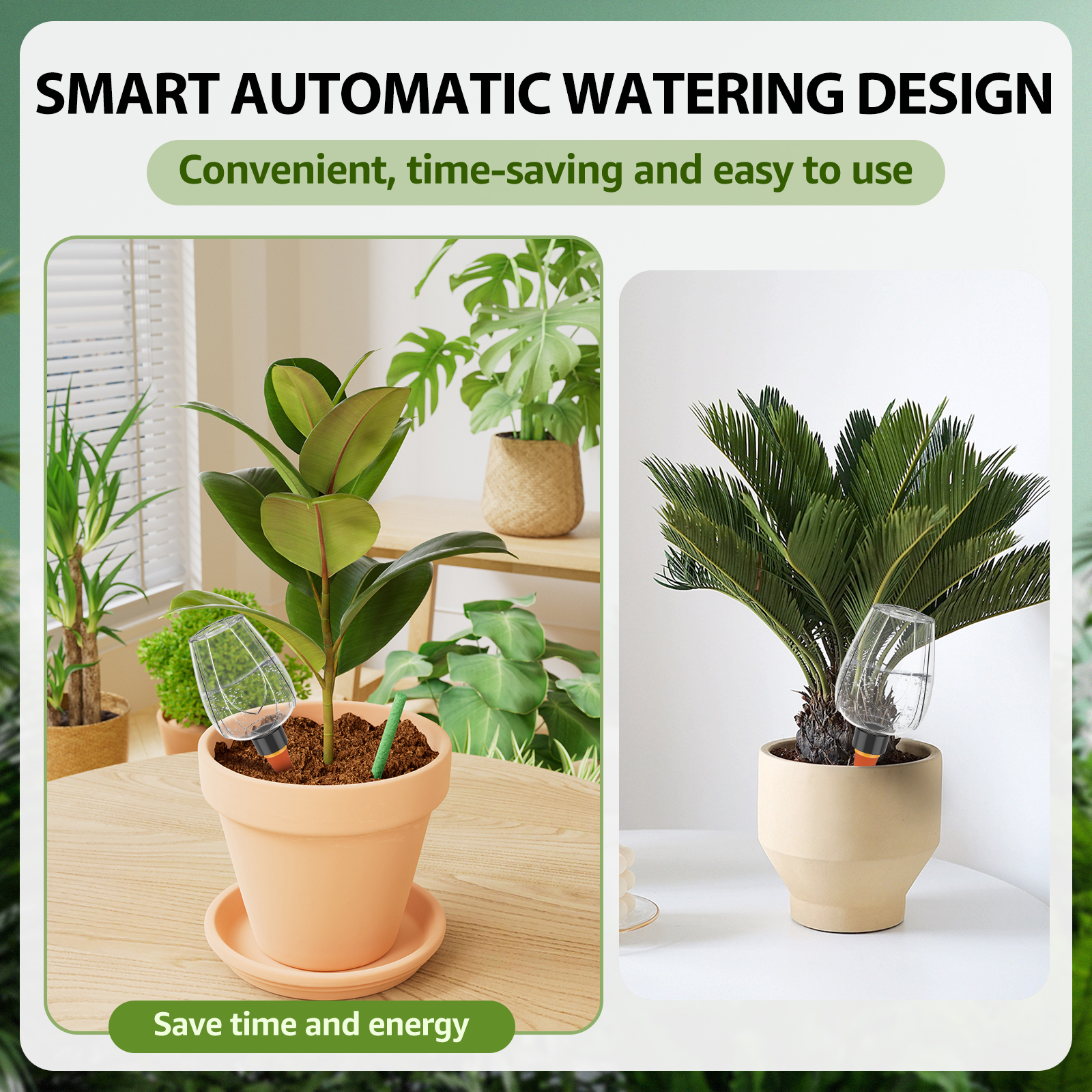4Pcs Plant Watering Balls 350M - Self Watering Insert のレビューと価格