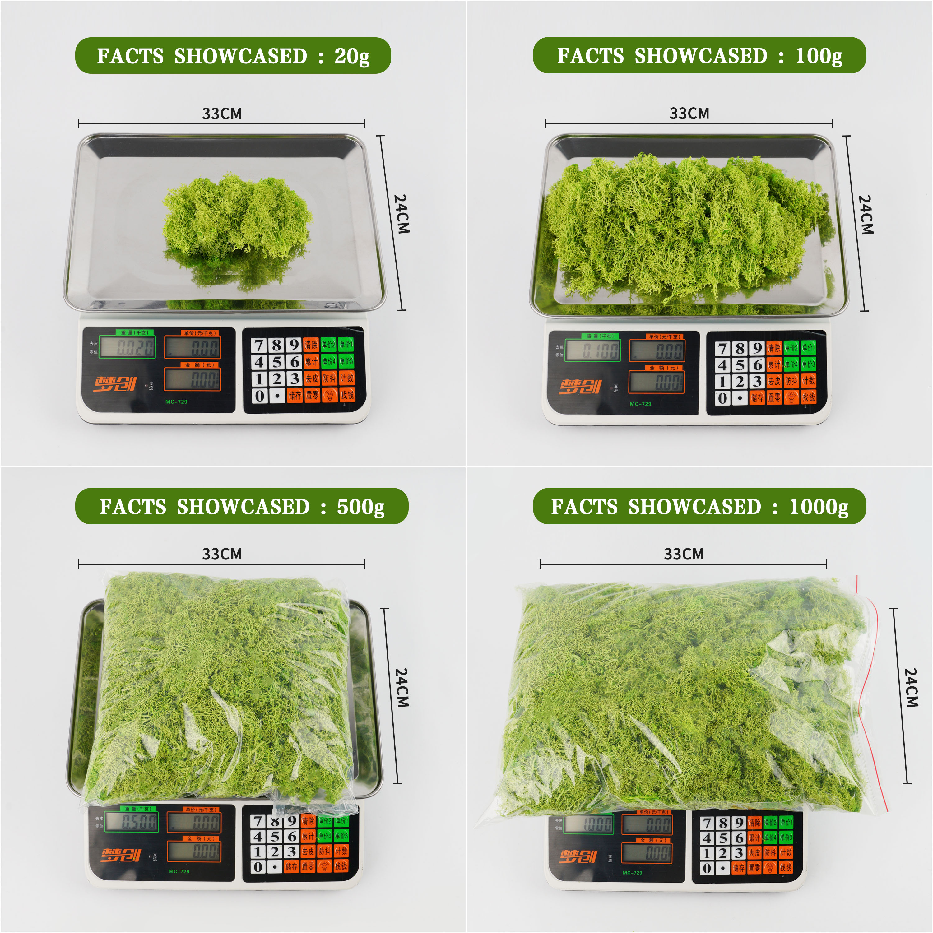 Eternal Life Moss Artificial G - Sphagnum Moss Dry のレビューと価格