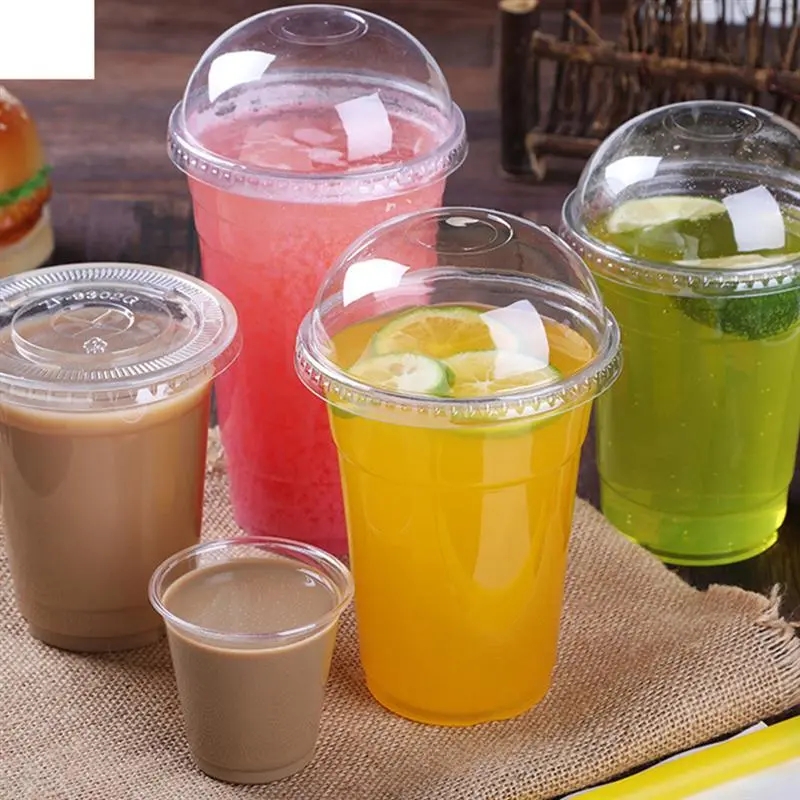 50Pcs 360ml/380ml/500ml Dispos - Plastic Dome Clear のレビューと価格