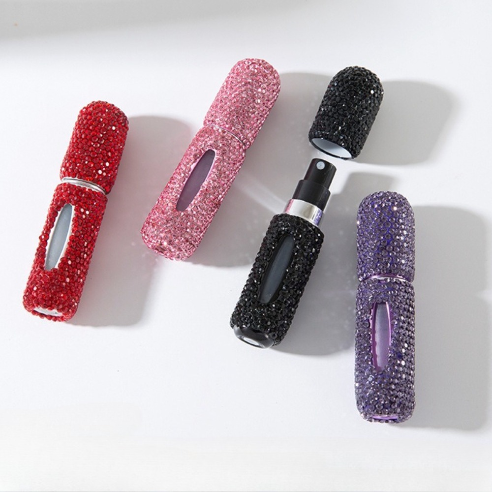 New 5ML Rhinestone Perfume Bot - Misting Bottle Fine のレビューと価格