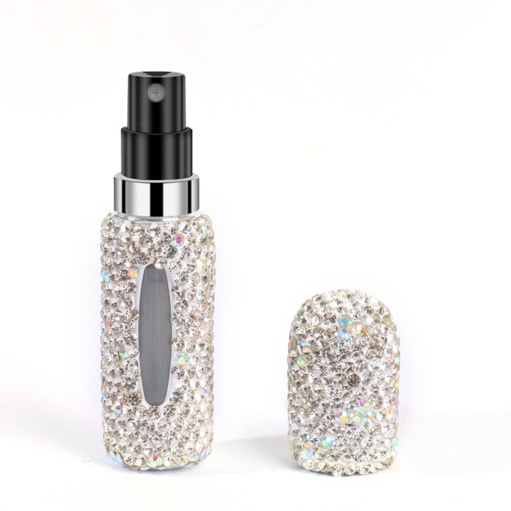 New 5ML Rhinestone Perfume Bot - Misting Bottle Fine のレビューと価格