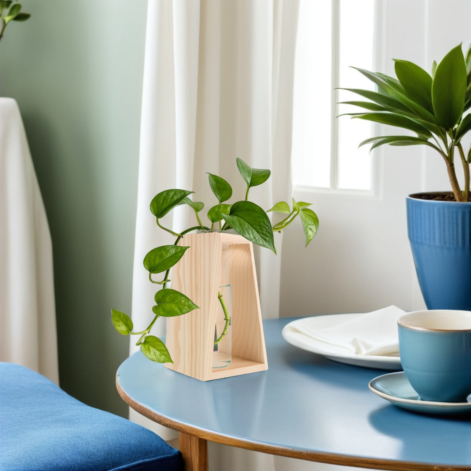 Hydroponic Plant Glass Contain - Propagation Station Vase のレビューと価格