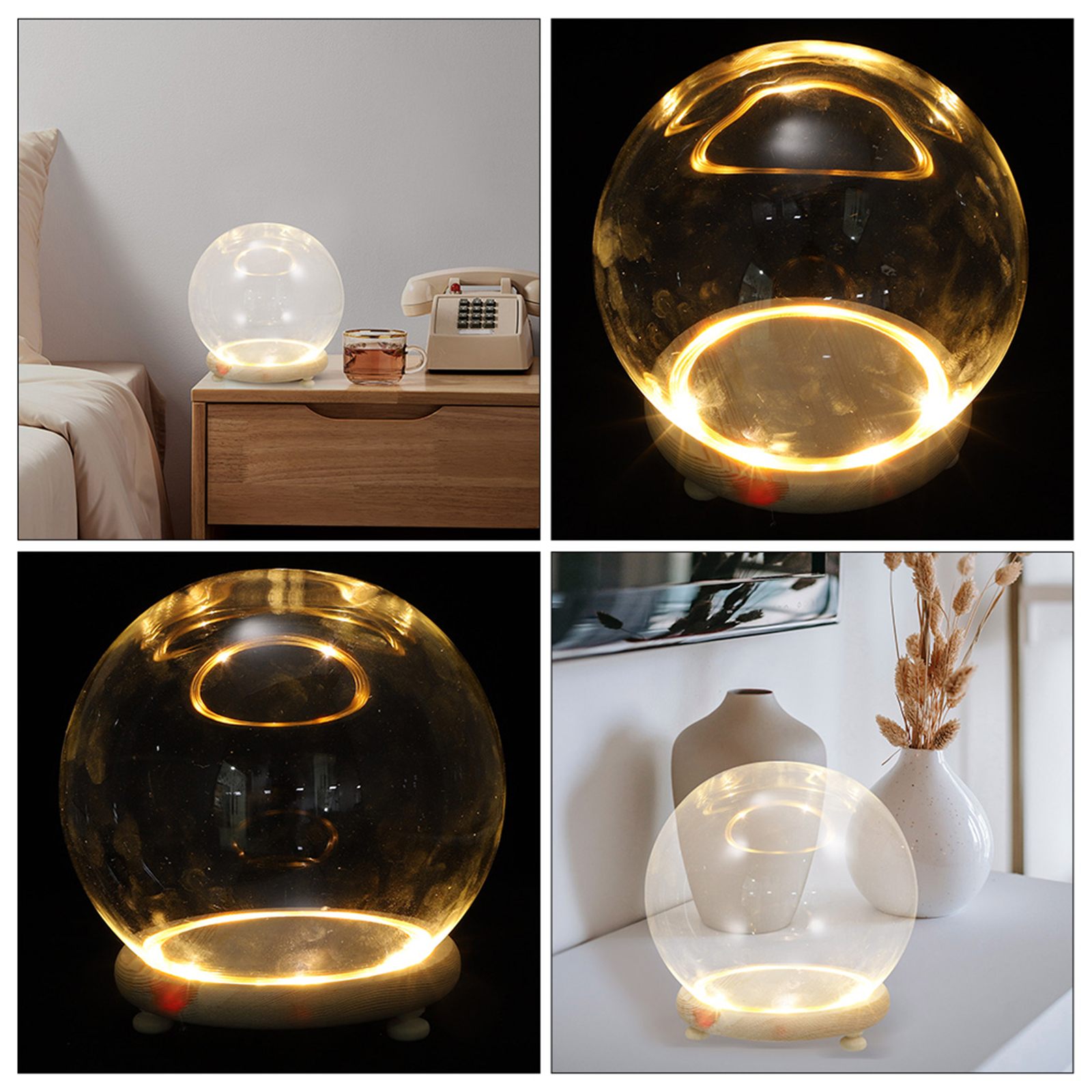 Eternal Flower Glass Cover Cle - Plastic Dome Clear のレビューと価格