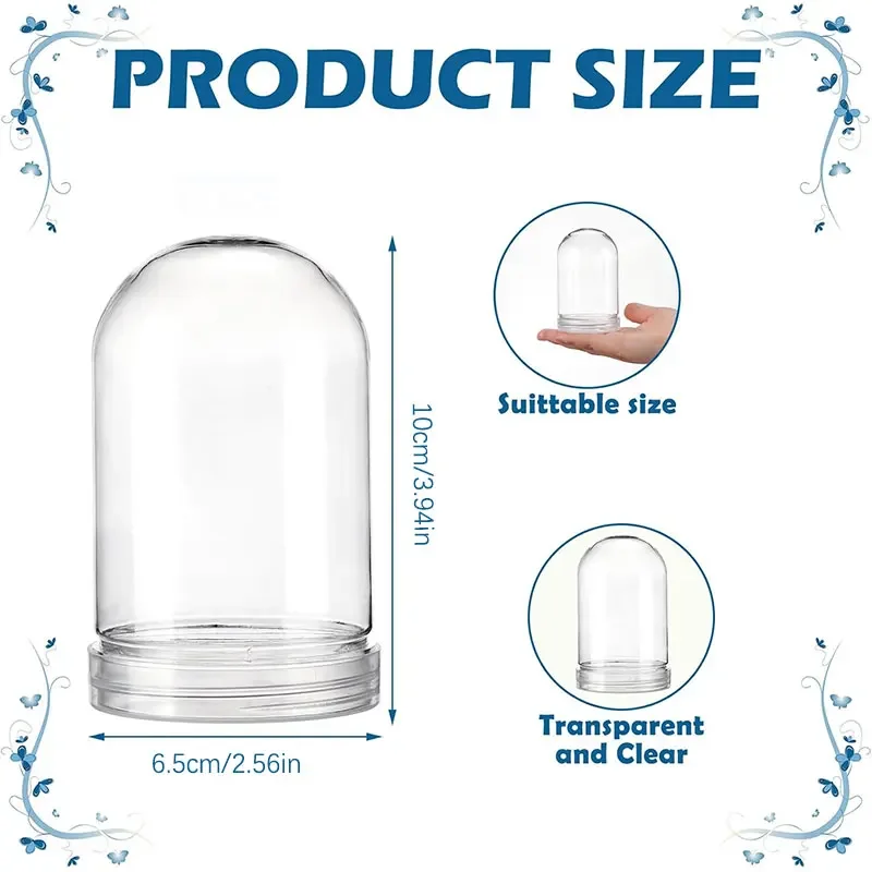 Clear Plastic Dome Display Cas - Plastic Dome Clear のレビューと価格