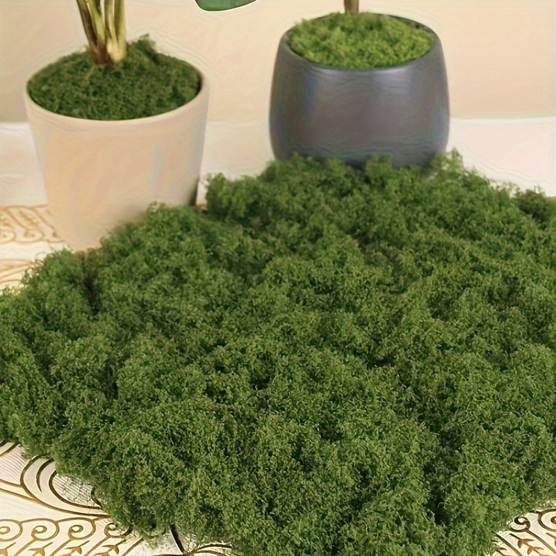Green Fake Moss DIY Crafts Gra - Sphagnum Moss Dry のレビューと価格