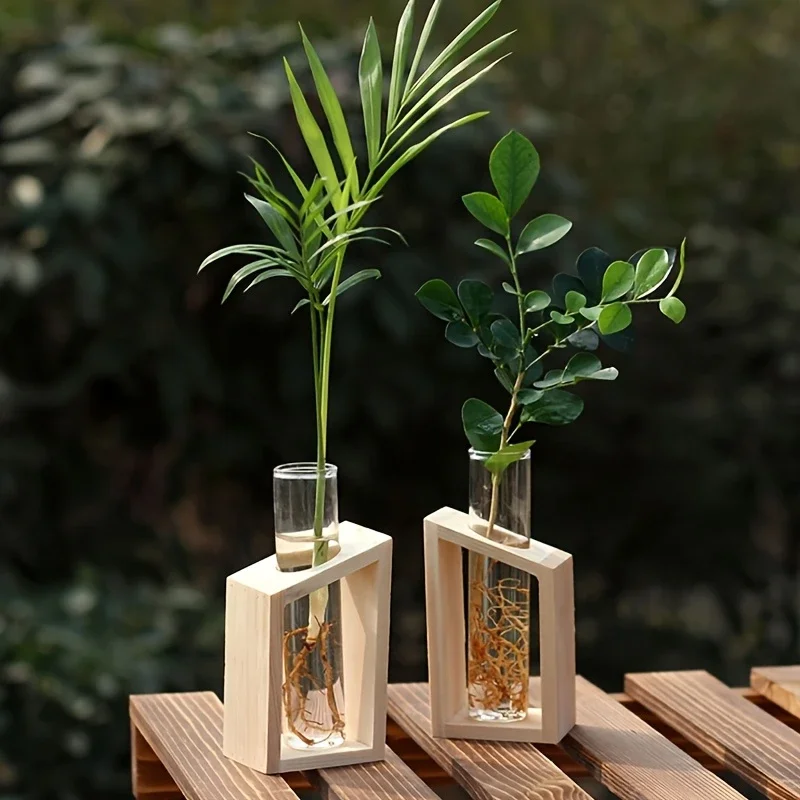 Test Tube Glass Vase Plant Pro - Propagation Station Vase のレビューと価格
