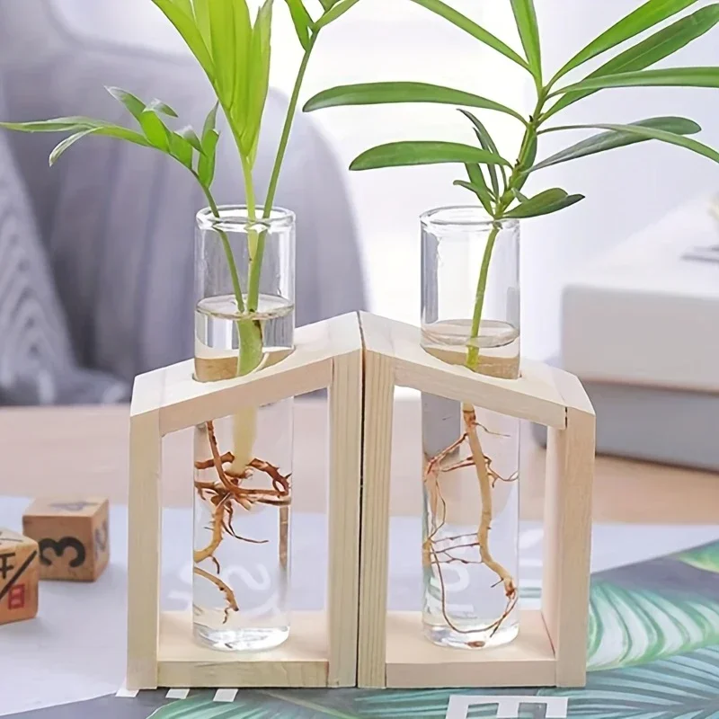 Test Tube Glass Vase Plant Pro - Propagation Station Vase のレビューと価格