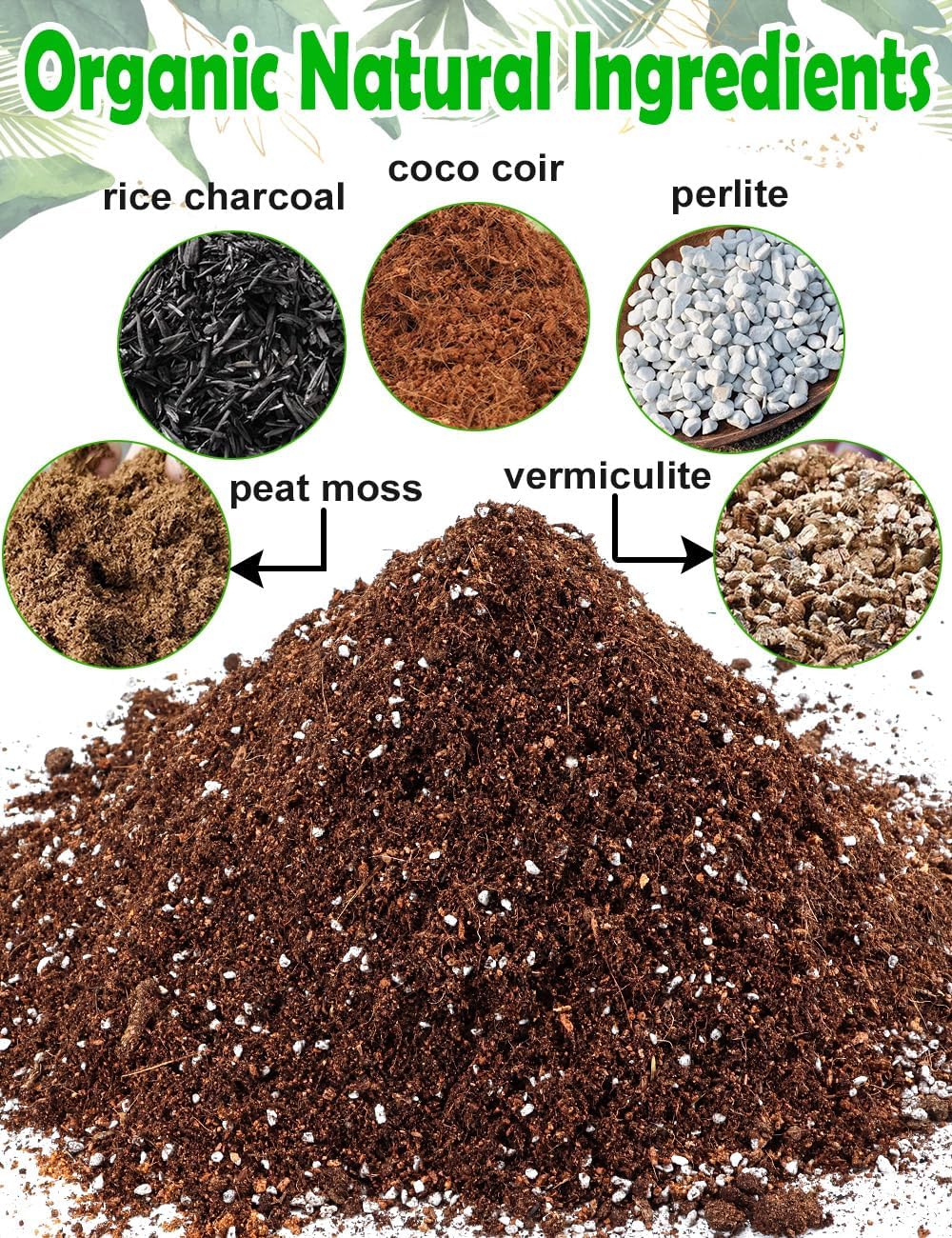 Potting Soil for All Indoor Ho - Coco Perlite Mix のレビューと価格
