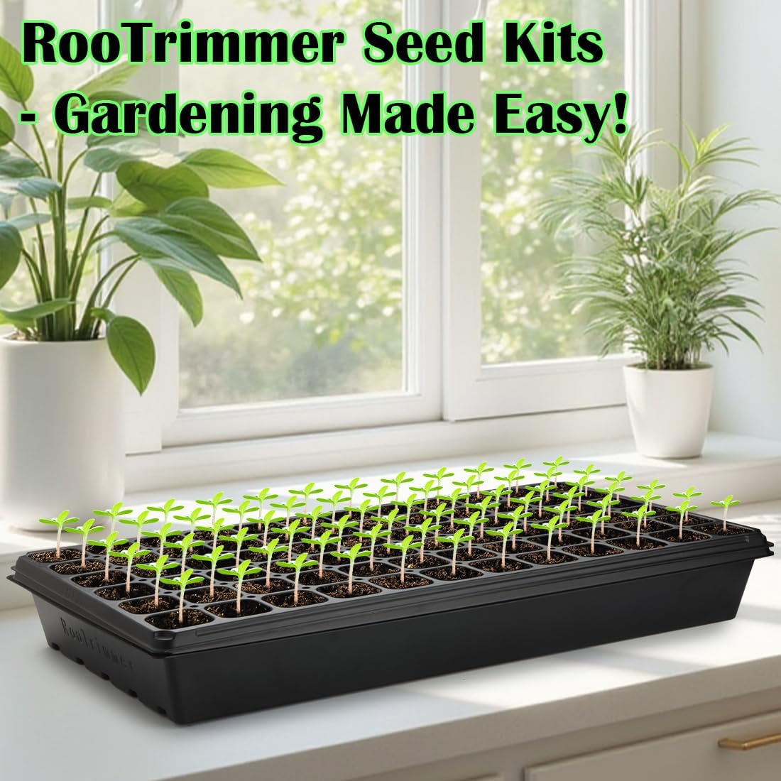 20-Piece Seed Starter Kit with - Propagation Tray 72 のレビューと価格