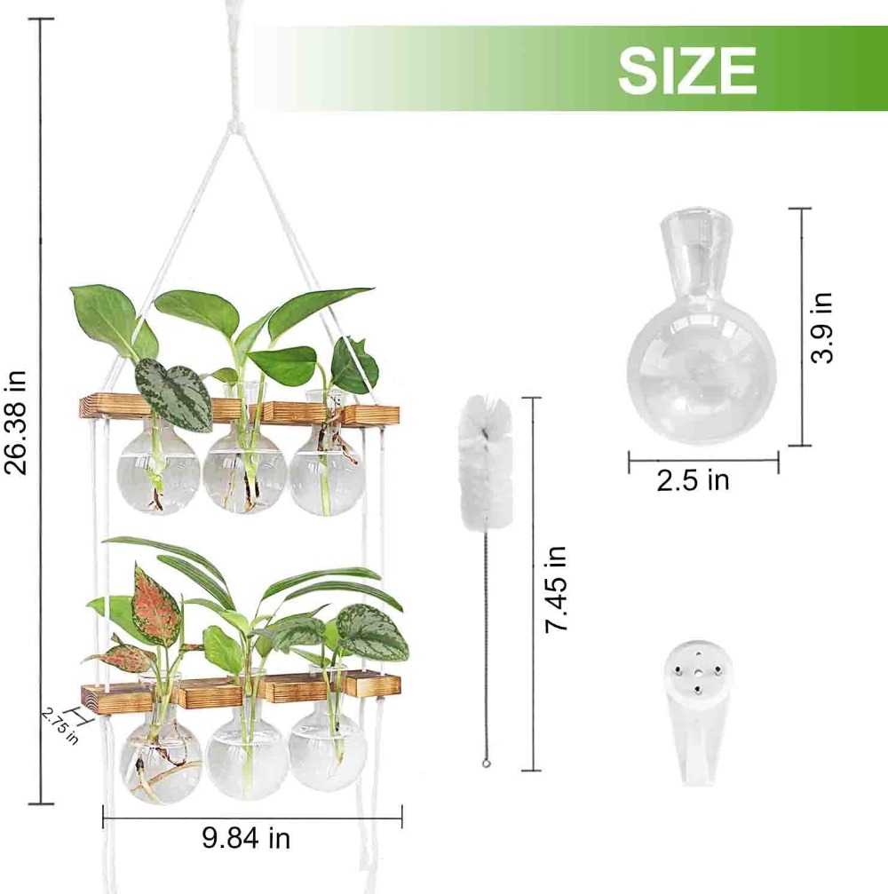 Wall Hanging Plant Propagation - Propagation Station Vase のレビューと価格