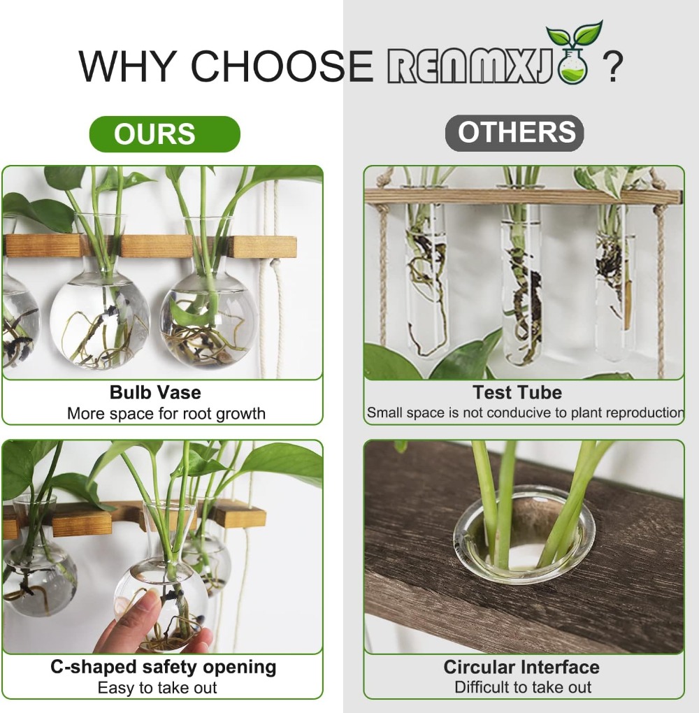 Wall Hanging Plant Propagation - Propagation Station Vase のレビューと価格