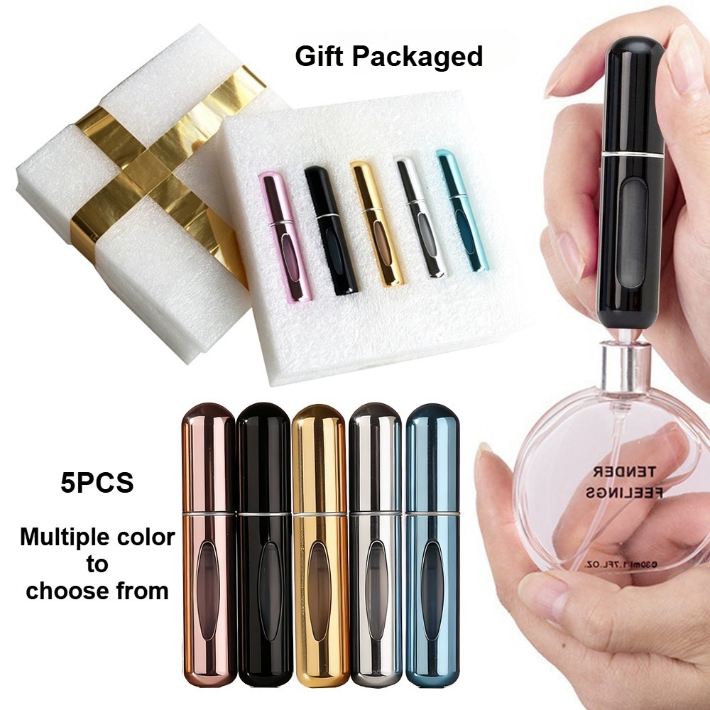 5Pcs Gift Packaged 5ml Refilla - Misting Bottle Fine のレビューと価格