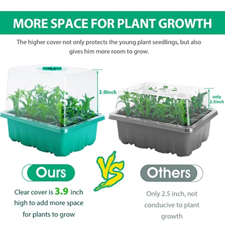 Seed Starter Tray with Light,  - Humidity Dome Kit のレビューと価格