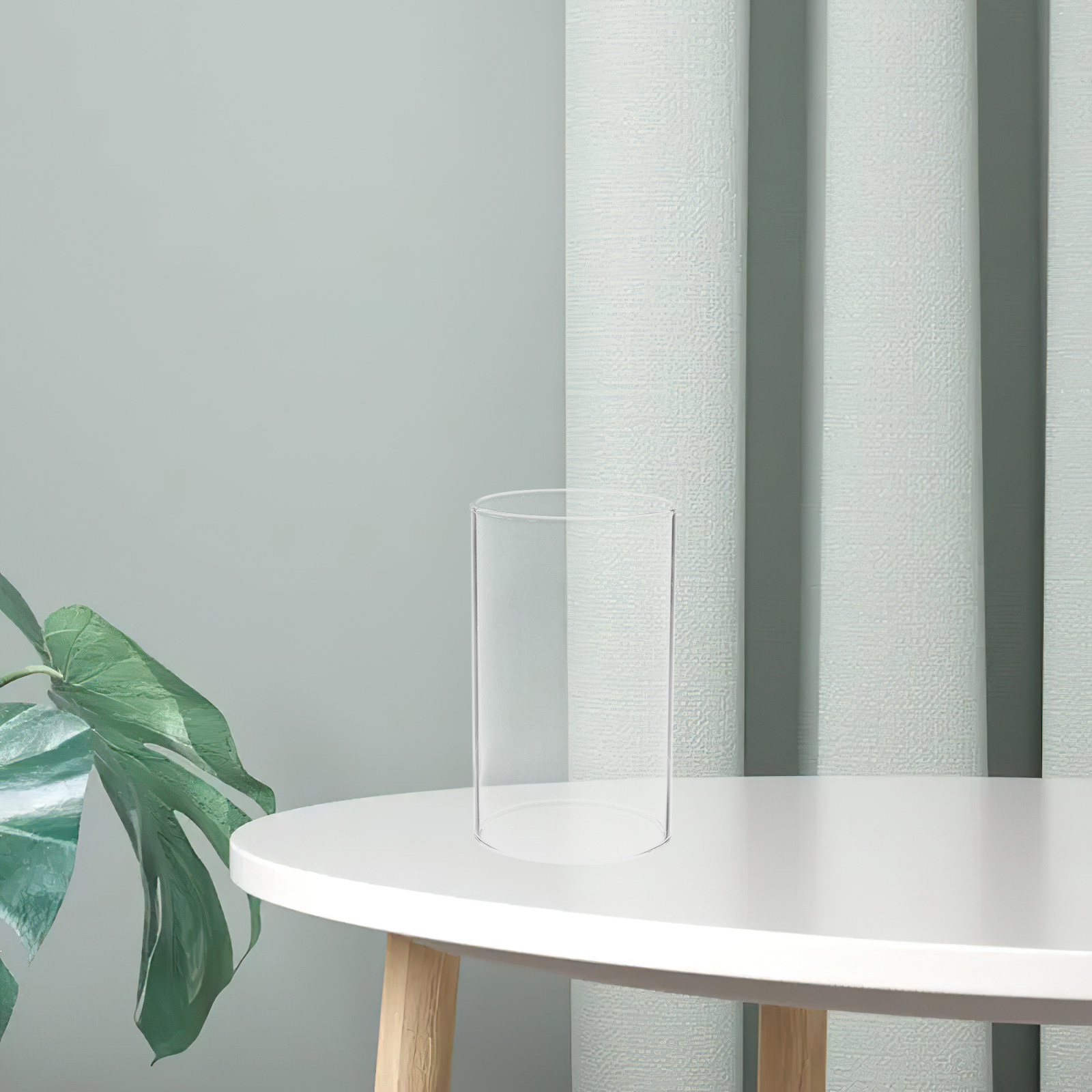 Clear Glass Cylinder Cover Tra - Plastic Dome Clear のレビューと価格